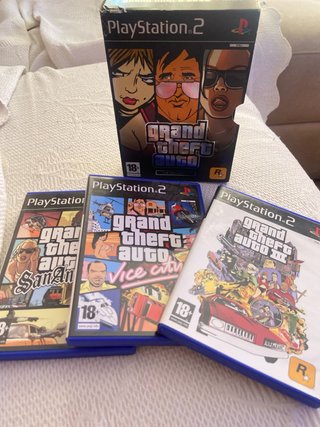 Trilogía GTA PS2