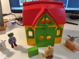 Playmobil 123 Granja Maletín