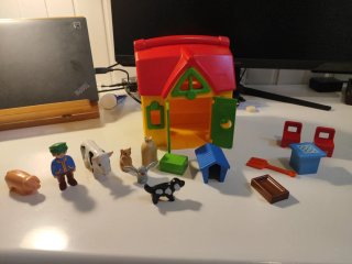 Playmobil 123 Granja Maletín