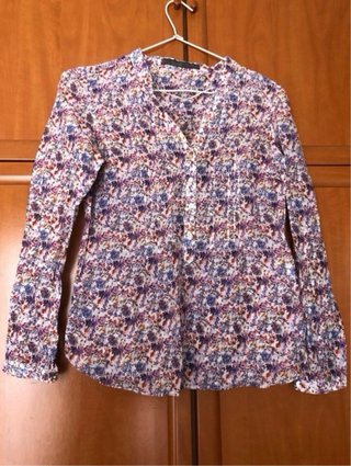 Lote 3 Camisas Zara Mujer Estampadas