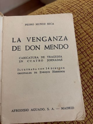 La venganza de Don Mendo