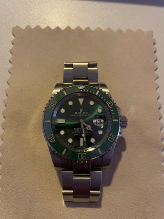 Rolex Submariner Hulk Verde SC