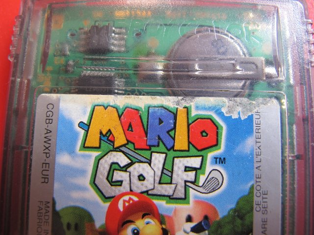 Mario Golf GBC Game Boy Color Nintendo