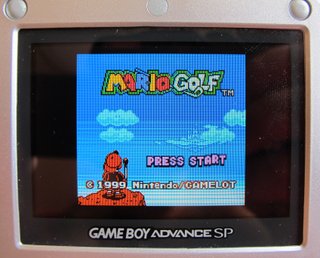Mario Golf GBC Game Boy Color Nintendo