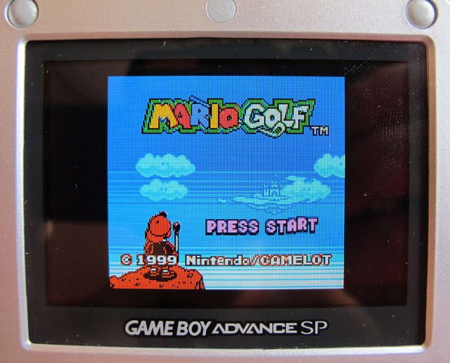 Mario Golf GBC Game Boy Color Nintendo