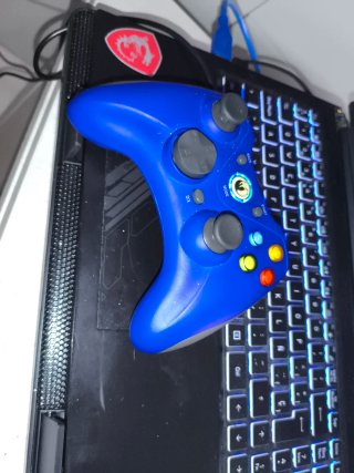 Mando Xbox Azul