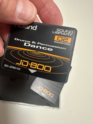 Roland JD-800 ROM Card Set Dance