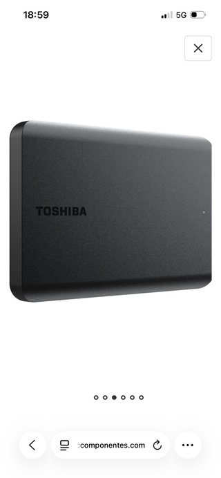 Disco Duro Externo Toshiba 2TB