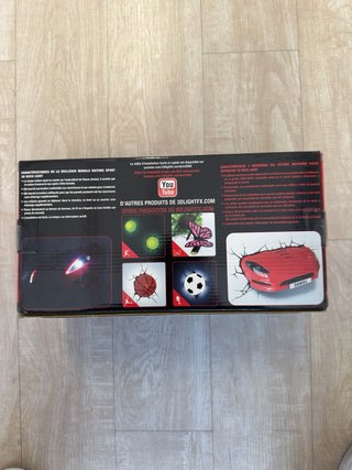 Lámpara 3DLightFX Sports Car LED en caja