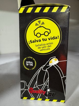 2 Balizas V16 Emergencia Homologada QC