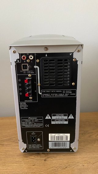 Equipo de música Pioneer IS-21T Vintage completo