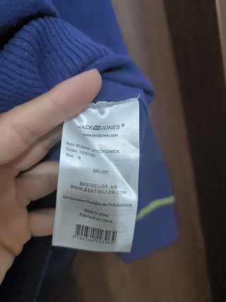 Felpa Viola Jack & Jones Taglia S