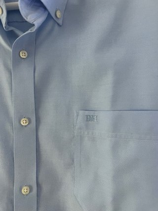 Camisa azul de vestir