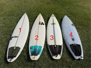 4 Tablas de Surf en Buen Estado