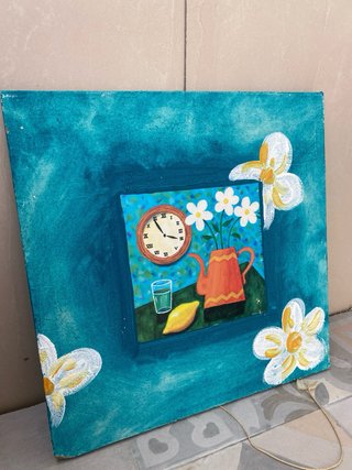 Cuadro pintado a mano