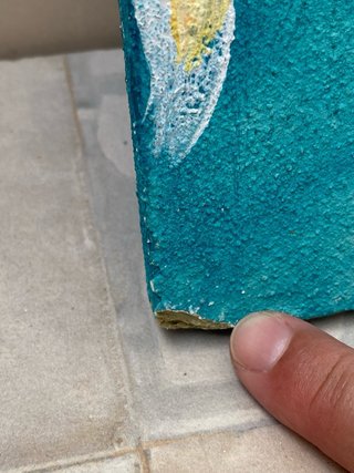 Cuadro pintado a mano