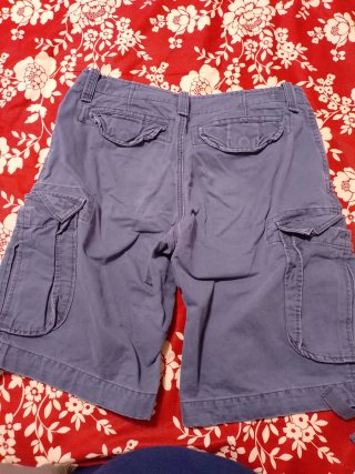 Pantalón corto cargo azul Talla 40