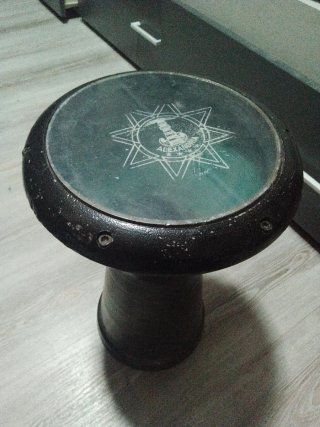 Tambor Darbuka de Hierro