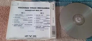 2CDs Techno Trax Megamix Vol. 1 y 2 (90's Dance)
