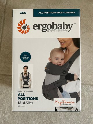 Mochila Portabebés Ergobaby 360 Cool Air Mesh