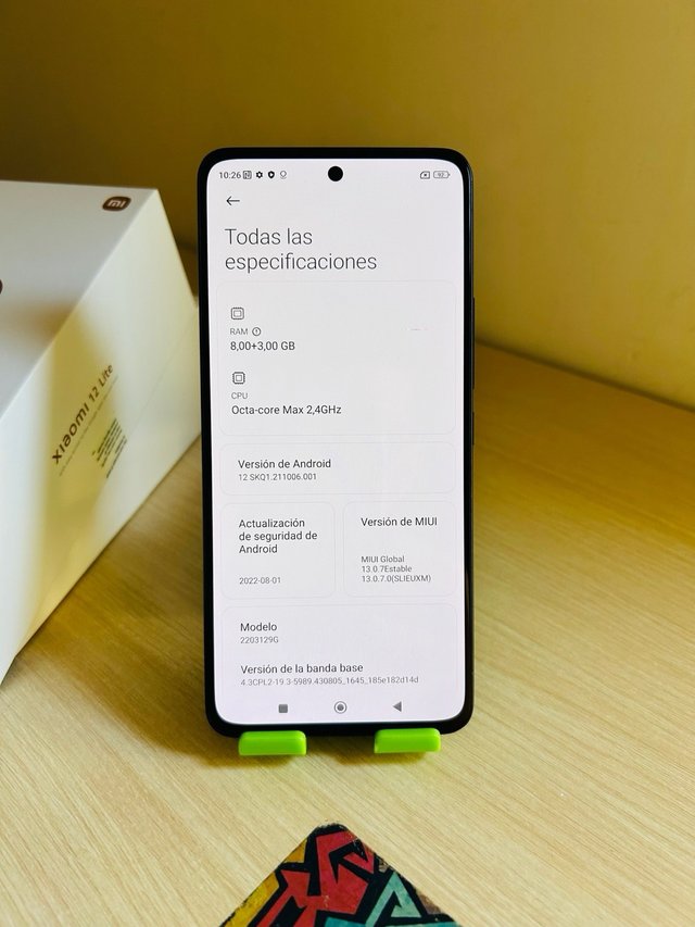 Xiaomi 12 Lite Preto 8/128GB