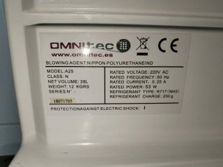 Mini bar termoeléctrico Omnitec