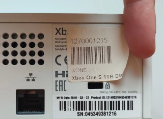 Xbox One S 1TB Blanca