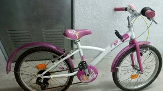 Bicicleta infantil niña rosa