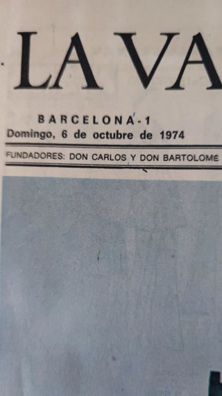 Revista y periódico ORIGINALES 6/10/74 regalo