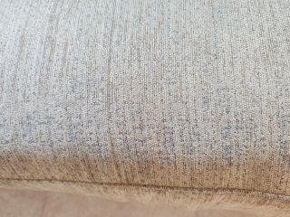 Sofá 3 plazas beige tela