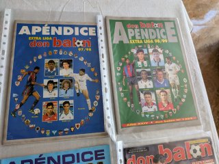 Lote de 10 revistas apéndice extra liga Don Balon