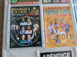 Lote de 10 revistas apéndice extra liga Don Balon