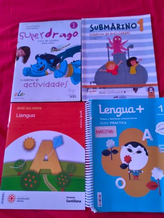 Libros de texto de 1º de Primaria