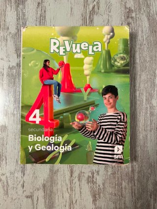 Biología y Geología 4 ESO Revuela SM ISBN 97884985