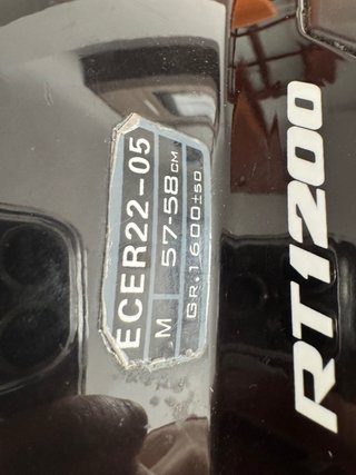 Casco Moto Astone RT1200 Negro Talla M