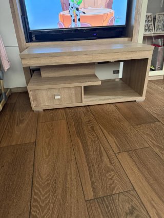 Mesa de centro elevable de madera