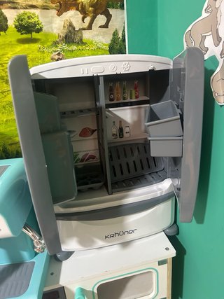 Cocina de juguete con accesorios