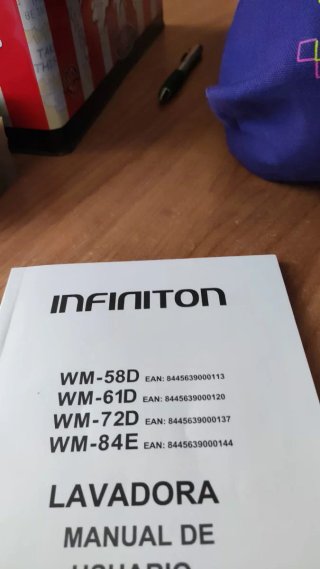Lavadora 7kg del 2023 poco uso especial fondo 40