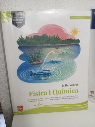 Lote libros de bachillerato física y química + Val