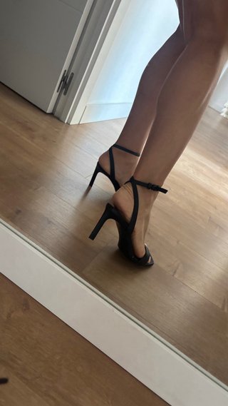 Sandalias de tacón, muy comodas