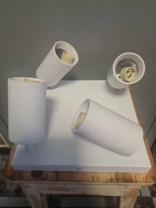 Plafón LED 4 focos orientable