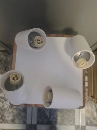 Plafón LED 4 focos orientable