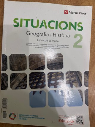 Situacions 2. Geografia i Història Llibre de co...