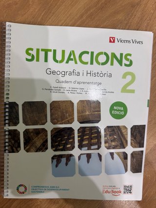 Situacions 2. Geografia i Història Llibre de co...