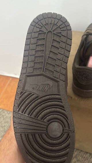 Zapatillas Nike Marrones x travis scott Jordan1low