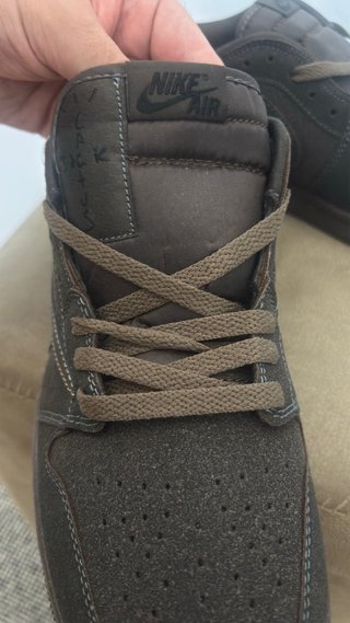 Zapatillas Nike Marrones x travis scott Jordan1low