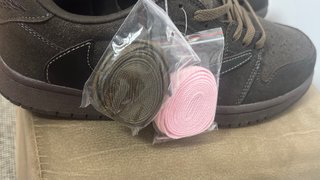 Zapatillas Nike Marrones x travis scott Jordan1low