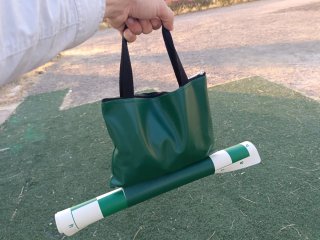 Set Ajedrez Resina Lujo N°6 + Tablero y Bolso