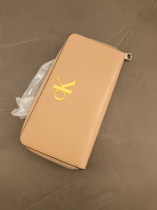 Portafoglio Calvin Klein donna beige