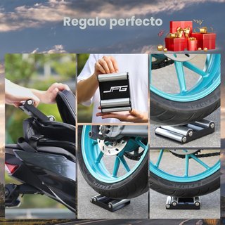 Soporte Rodillo Moto Limpieza y Cadena